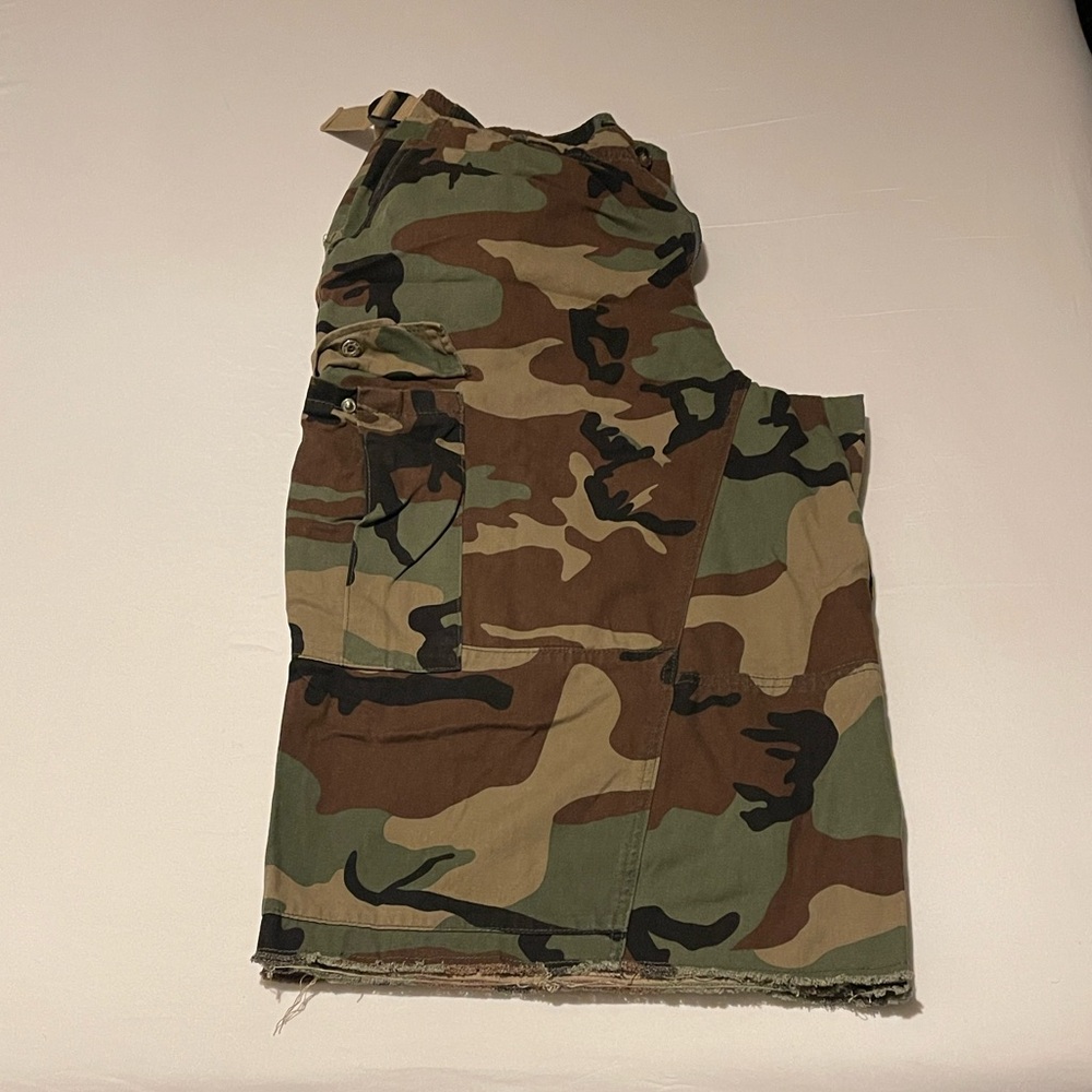 Baggy Cargo Shorts - Camouflage - XL - Picture 4 of 6